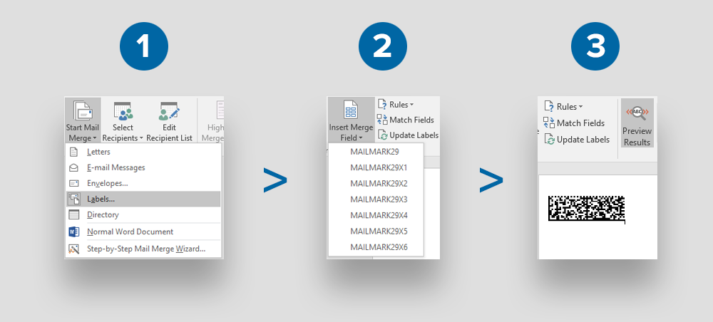 Mailmark Data Merge