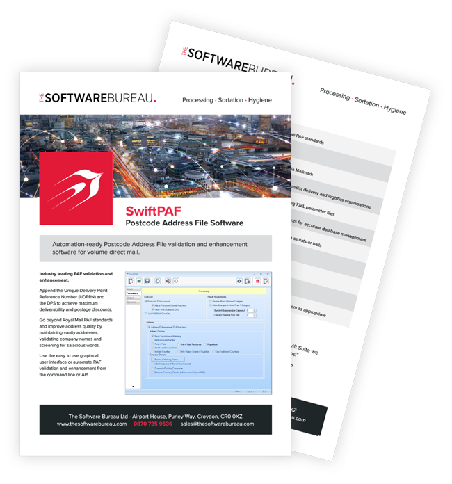 Swift PAF Product Sheet